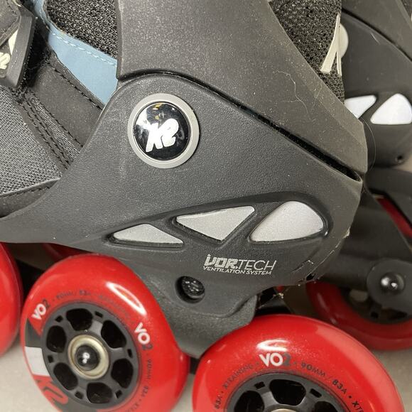 Men's K2 V02 S 90 Pro M Inline Skates - Men Size 9.5 Vortech Ventilation System - Picture 11 of 13